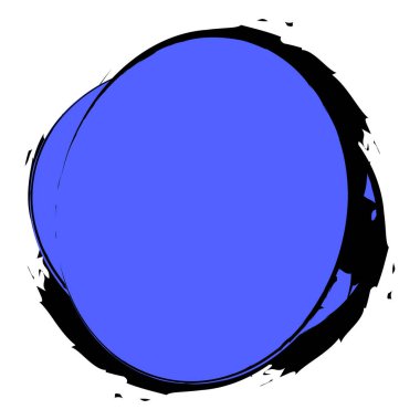 İğrenç, grunge doku dairesi, oval soyut element