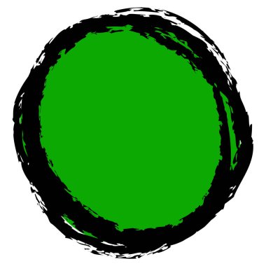 İğrenç, grunge doku dairesi, oval soyut element