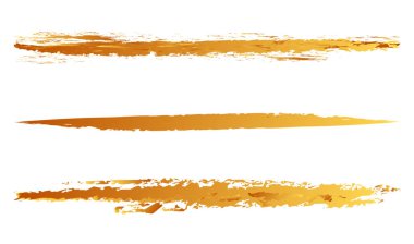 Renkli grungy, desenli grunge strokes seti. Sketchy, çizik çizgisi ayırıcıları