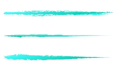 Renkli grungy, desenli grunge strokes seti. Sketchy, çizik çizgisi ayırıcıları