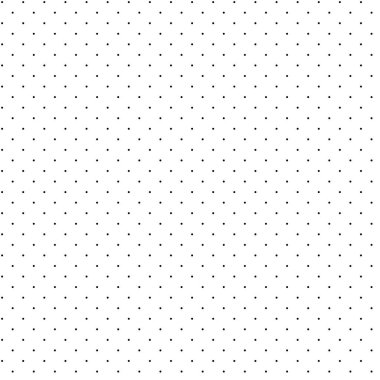 Polkadotlar, noktalı, kusursuz bir şekilde tekrarlanabilir, tekrarlanabilir desen. Benekli, noktalı Popart çizgi roman efekti. Benekler, benekler, serpiştirme temel, basit geometrik fayanslar siyah ve beyaz, tek renkli desen