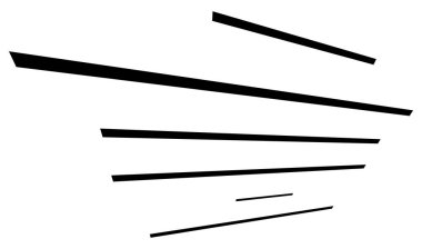 Perspektif olarak dinamik üç boyutlu çizgiler. Kaybolan, azalan çizgiler, çizgiler. Uzaysal çizgiler, soyut geometrik vektör çizimleri.