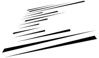 Perspektif olarak dinamik üç boyutlu çizgiler. Kaybolan, azalan çizgiler, çizgiler. Uzaysal çizgiler, soyut geometrik vektör çizimleri.