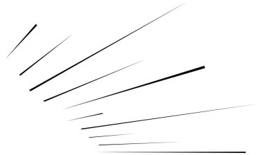 Perspektif olarak dinamik üç boyutlu çizgiler. Kaybolan, azalan çizgiler, çizgiler. Uzaysal çizgiler, soyut geometrik vektör çizimleri.