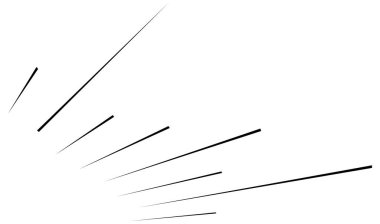 Perspektif olarak dinamik üç boyutlu çizgiler. Kaybolan, azalan çizgiler, çizgiler. Uzaysal çizgiler, soyut geometrik vektör çizimleri.