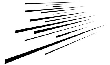 Perspektif olarak dinamik üç boyutlu çizgiler. Kaybolan, azalan çizgiler, çizgiler. Uzaysal çizgiler, soyut geometrik vektör çizimleri.