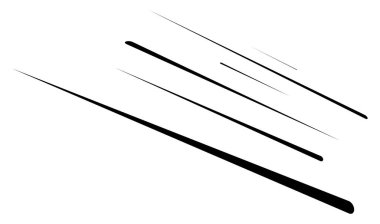 Perspektif olarak dinamik üç boyutlu çizgiler. Kaybolan, azalan çizgiler, çizgiler. Uzaysal çizgiler, soyut geometrik vektör çizimleri.