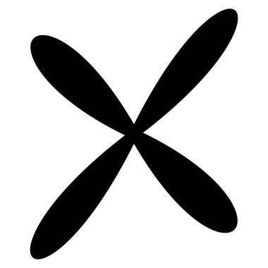 Çeşitli soyut geometrik şekiller, tasarım elementleri. Bozulma ve deformasyon etkisiyle şekillenir.