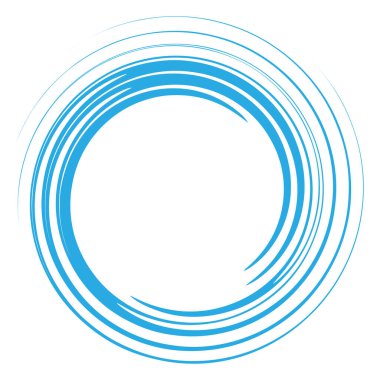 Spiral, girdap, soyut elementler. Volt, sarmal bükülmüş radyal element