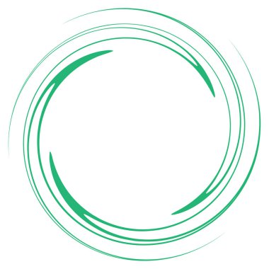 Spiral, girdap, soyut elementler. Volt, sarmal bükülmüş radyal element