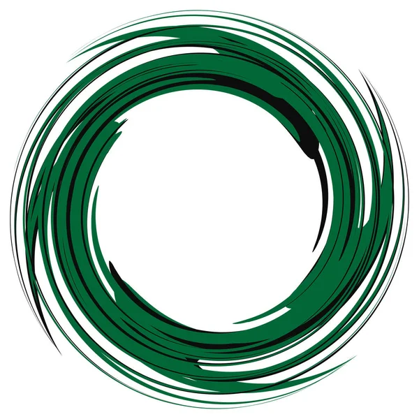 Espiral Remolino Giro Elemento Abstracto Volumen Hélice Elemento Radial Retorcido — Vector de stock