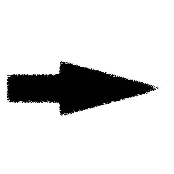 ハーフトーン矢印アイコンとシンボル ストック ベクトル イラスト クリップ アート グラフィック — ストックベクタ