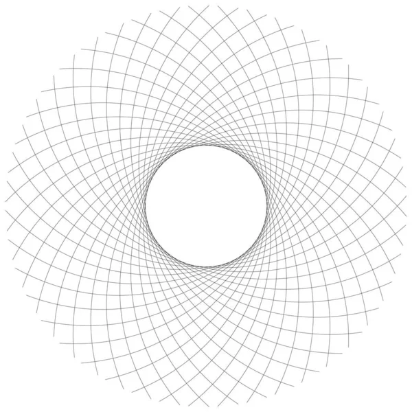 Esboço Mandala Lótus Contorno Ícone Motivo Símbolo Ilustração Vetor Estoque — Vetor de Stock