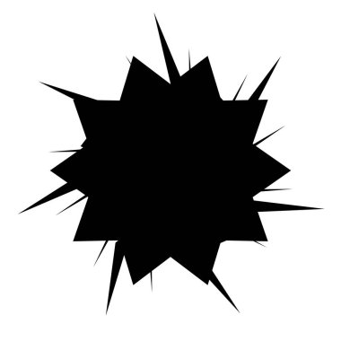 Soyut radyal mandala, motif simgesi. Stock vektör illüstrasyonu, Clip-art grafikleri