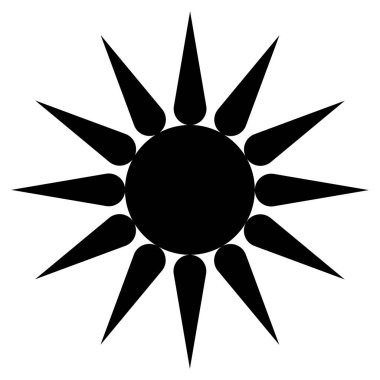 Radikal, dairesel çizgiler, teller. Işık saçan çizgiler, çizgiler. Eşmerkezli patlama, patlama etkisi vektör çizimi