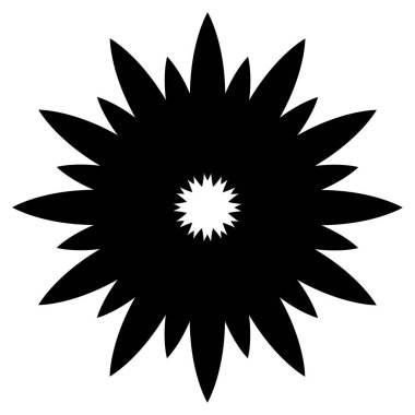 Radikal, dairesel çizgiler, teller. Işık saçan çizgiler, çizgiler. Eşmerkezli patlama, patlama etkisi vektör çizimi