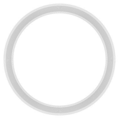 Radikal, dairesel çizgiler, teller. Işık saçan çizgiler, çizgiler. Eşmerkezli patlama, patlama etkisi vektör çizimi