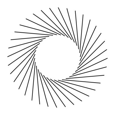 Sarmal, girdap, dönme elementi. Döngüsel girdap, kasırga bükülme tasarımı