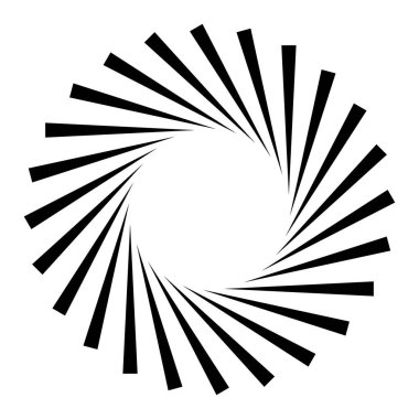 Sarmal, girdap, dönme elementi. Döngüsel girdap, kasırga bükülme tasarımı