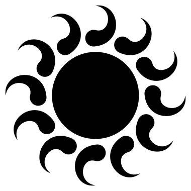 Sarmal, girdap, dönme elementi. Döngüsel girdap, kasırga bükülme tasarımı