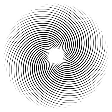 Sarmal, girdap, dönme elementi. Döngüsel girdap, kasırga bükülme tasarımı