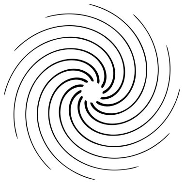 Sarmal, girdap, dönme elementi. Döngüsel girdap, kasırga bükülme tasarımı