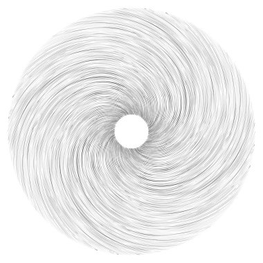 Sarmal, girdap, dönme elementi. Döngüsel girdap, kasırga bükülme tasarımı