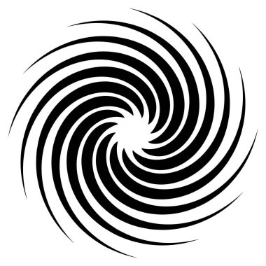 Sarmal, girdap, dönme elementi. Döngüsel girdap, kasırga bükülme tasarımı