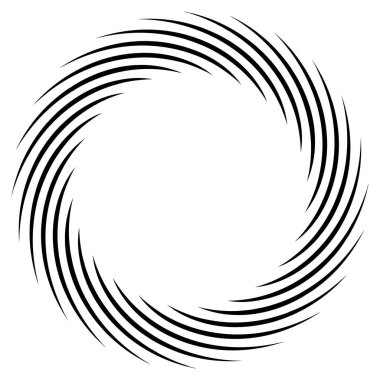 Sarmal, girdap, dönme elementi. Döngüsel girdap, kasırga bükülme tasarımı