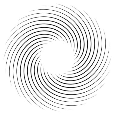 Sarmal, girdap, dönme elementi. Döngüsel girdap, kasırga bükülme tasarımı