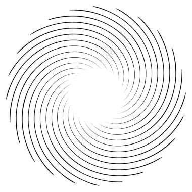 Sarmal, girdap, dönme elementi. Döngüsel girdap, kasırga bükülme tasarımı
