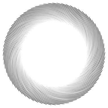 Sarmal, girdap, dönme elementi. Döngüsel girdap, kasırga bükülme tasarımı