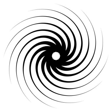 Sarmal, girdap, dönme elementi. Döngüsel girdap, kasırga bükülme tasarımı