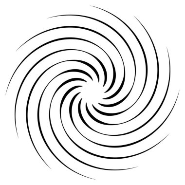 Sarmal, girdap, dönme elementi. Döngüsel girdap, kasırga bükülme tasarımı