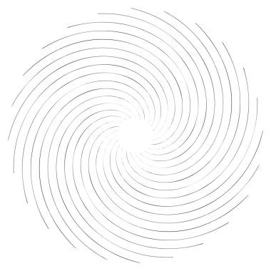 Sarmal, girdap, dönme elementi. Döngüsel girdap, kasırga bükülme tasarımı
