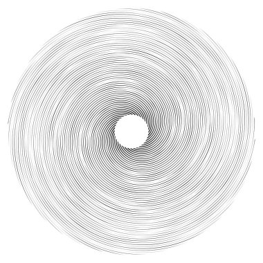 Sarmal, girdap, dönme elementi. Döngüsel girdap, kasırga bükülme tasarımı