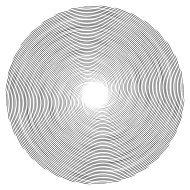 Sarmal, girdap, dönme elementi. Döngüsel girdap, kasırga bükülme tasarımı