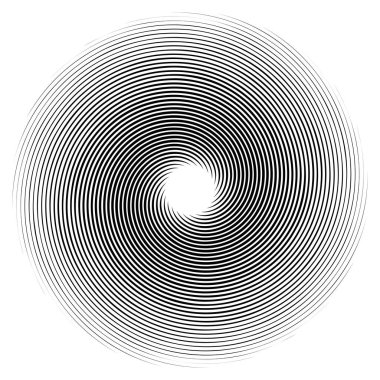 Sarmal, girdap, dönme elementi. Döngüsel girdap, kasırga bükülme tasarımı