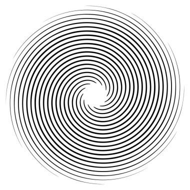 Sarmal, girdap, dönme elementi. Döngüsel girdap, kasırga bükülme tasarımı