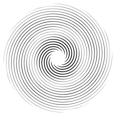 Sarmal, girdap, dönme elementi. Döngüsel girdap, kasırga bükülme tasarımı