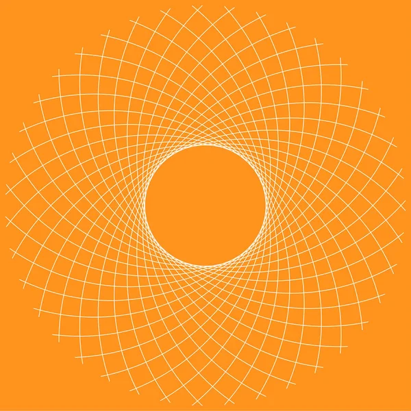 Özet geç, nilüfer çiçeği mandala, motif ikonu, sembol. Stock vektör illüstrasyonu, Clip-art grafikleri