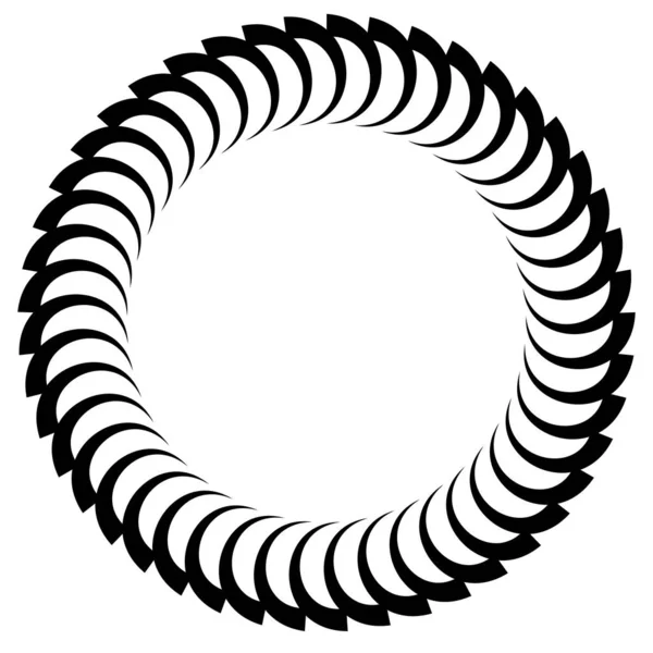 Spirale Vortice Elemento Vortice Whirlpool Ciclico Progettazione Contorsione Vortice — Vettoriale Stock