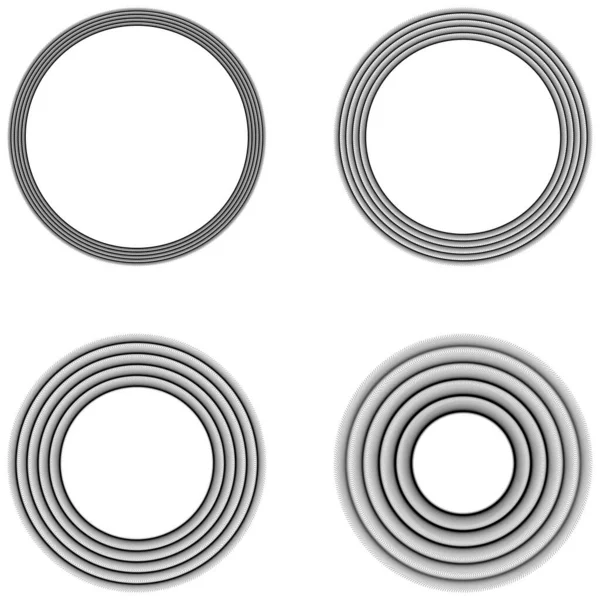 Spiral Swirl Twirl Element Syklisk Virvelbasseng Virvelvindskraftens Utforming – stockvektor