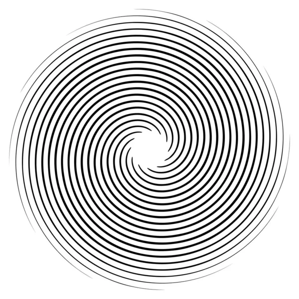Спираль Вращение Вращение Элемента Циклический Вихревой Бассейн Конструкция Искривления Вихря — стоковый вектор