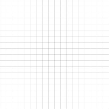 Kare şebeke, ağ. Grafik, çizim, koordine kağıt deseni, doku vektör çizimi. Kusursuz bir şekilde tekrarlanabilir..