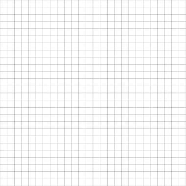 Kare şebeke, ağ. Grafik, çizim, koordine kağıt deseni, doku vektör çizimi. Kusursuz bir şekilde tekrarlanabilir..