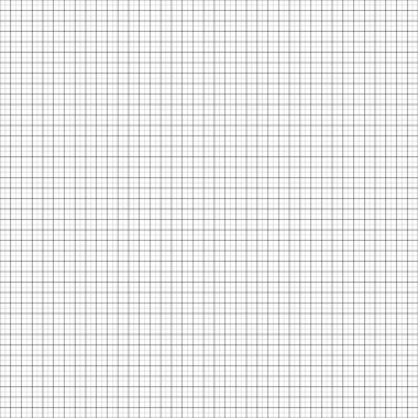 Kare şebeke, ağ. Grafik, çizim, koordine kağıt deseni, doku vektör çizimi. Kusursuz bir şekilde tekrarlanabilir..