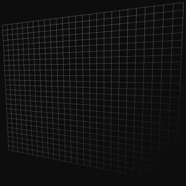 Soyut 3D ızgara, perspektif örgüsü. Damalı uzamsal kareler desen, kare tasarım ögesi