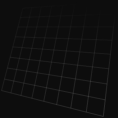 Soyut 3D ızgara, perspektif örgüsü. Damalı uzamsal kareler desen, kare tasarım ögesi