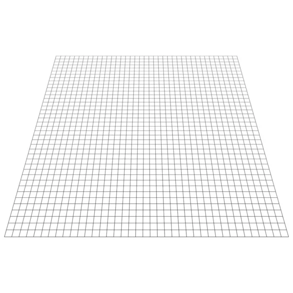 Abstract Grid Mesh Perspective Checkered Spatial Squares Pattern Squares Design — Stock Vector